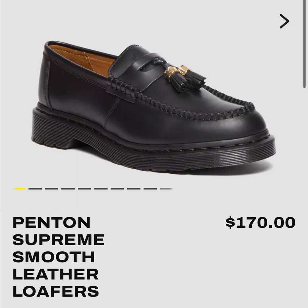 Dr. Marten x Supreme Penton Tassel Loafers